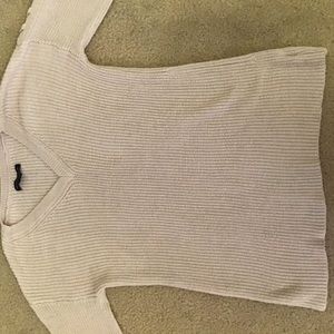 Cream knitted sweater